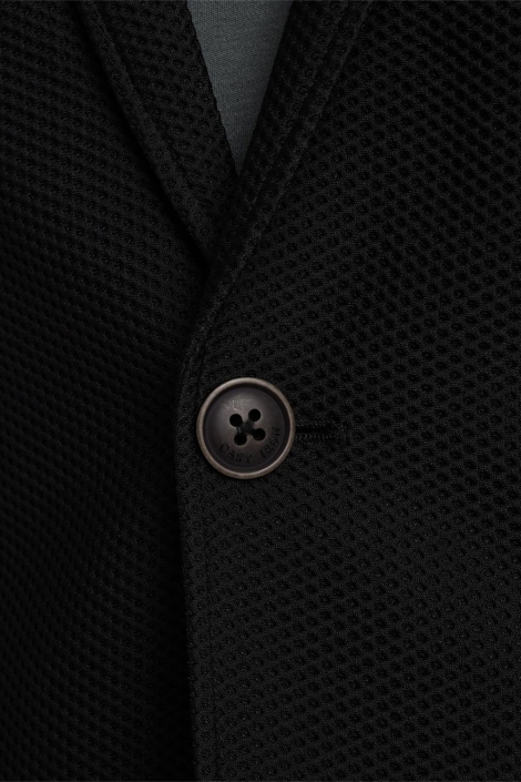 Cast Iron zwarte heren colbert | Unique Selling Point