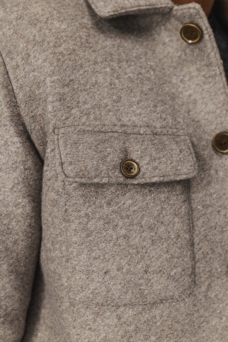 State of Art bruine heren jas | Kleurstaal