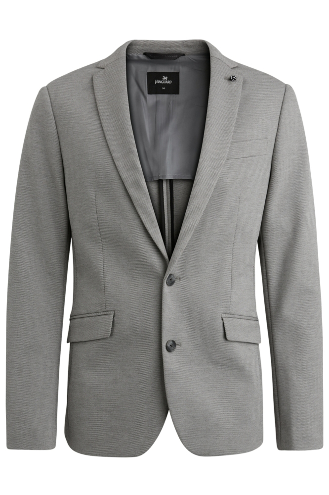 Vanguard grijze heren colbert | Vooraanzicht