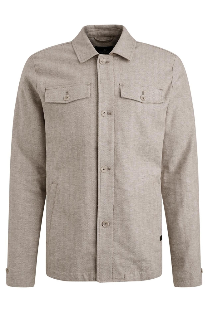 Vanguard beige heren vest | Vooraanzicht