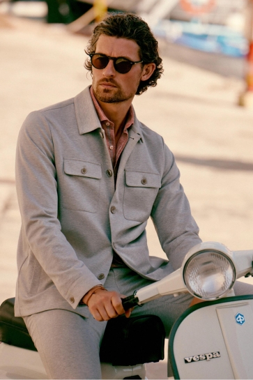 State of Art Overhemd HALFGEVOERD OVERSHIRT 22116202 1614