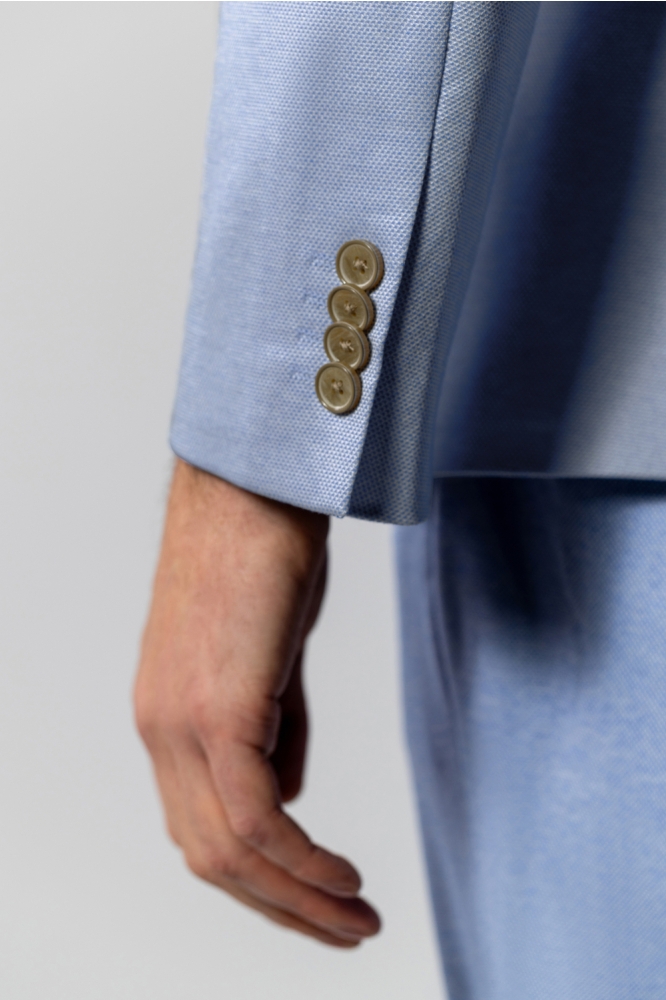 State of Art blauwe heren colbert | Close up