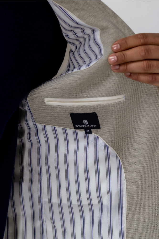 State of Art beige heren colbert | Unique Selling Point