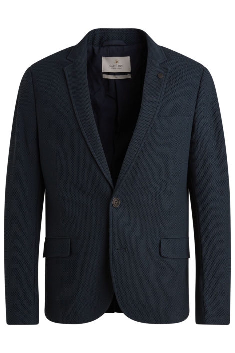 Cast Iron blauwe heren colbert | Vooraanzicht