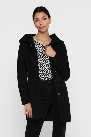 Only Jas onlSEDONA LIGHT COAT OTW NOOS 15142911 Black