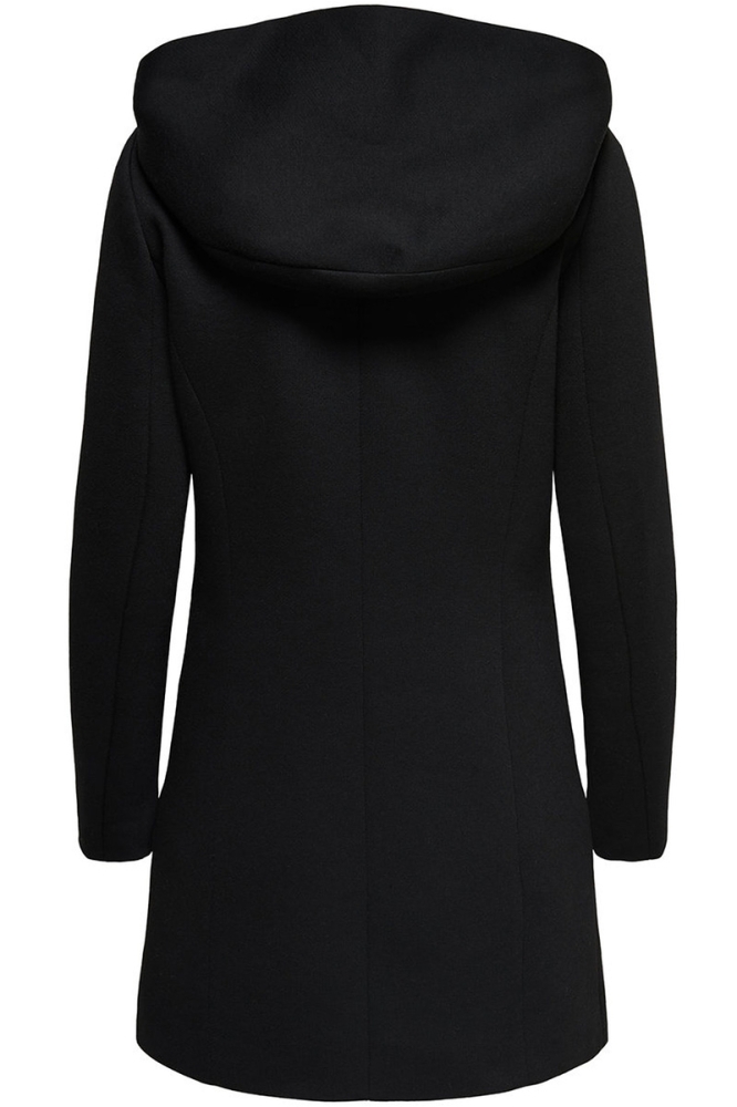 Only zwarte dames jas | Achteraanzicht