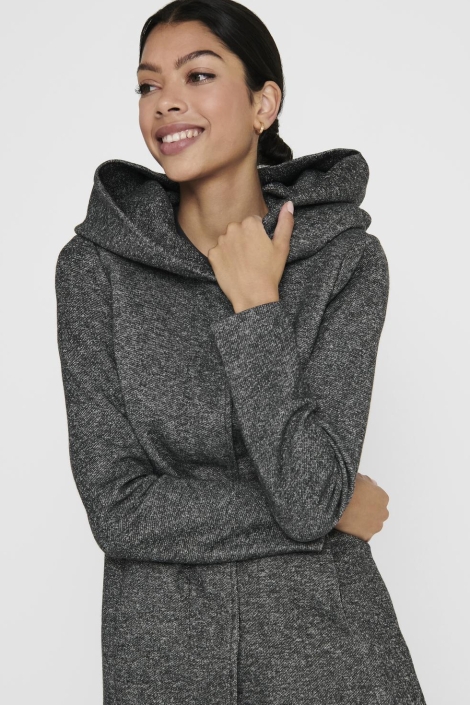 Only grijze dames jas | Close up