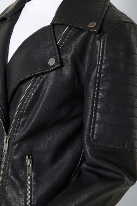 Noisy may zwarte dames jas