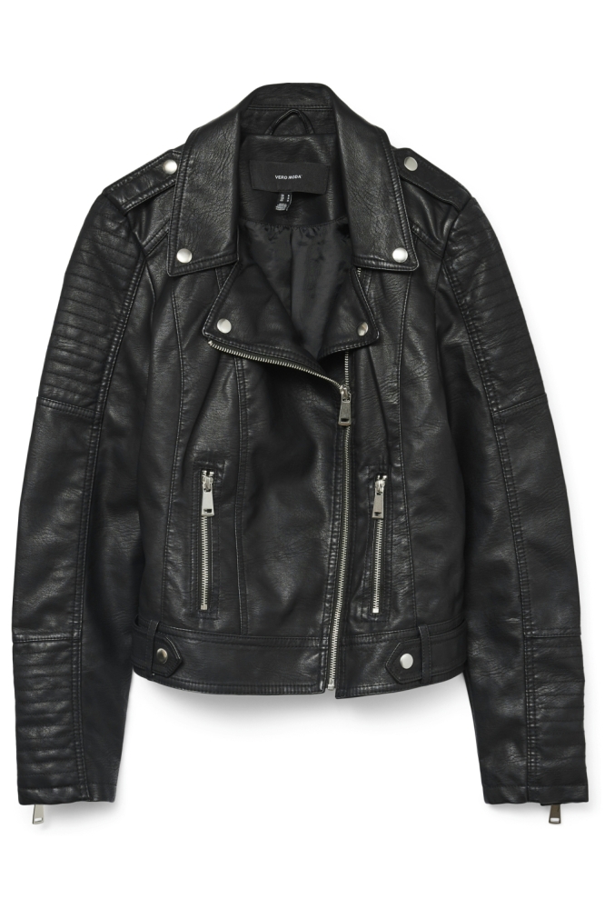 Vero Moda zwarte dames jas | Vooraanzicht