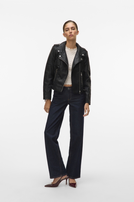 Vero Moda zwarte dames jas | Model