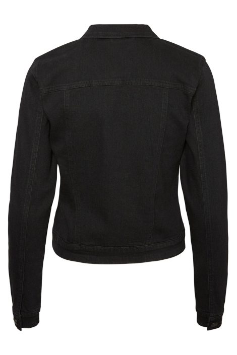 Noisy may zwarte dames jas | Achteraanzicht