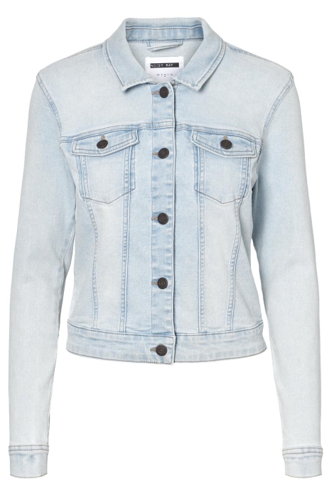 Noisy may blauwe dames jas | Vooraanzicht