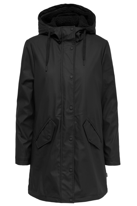 Only zwarte dames jas | Vooraanzicht