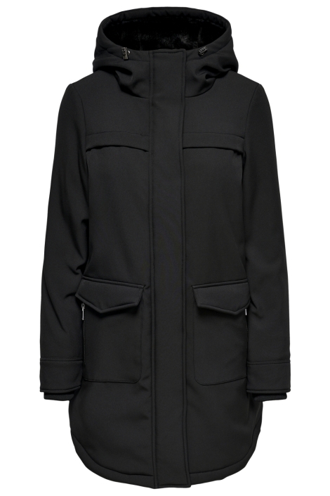 Only zwarte dames jas | Vooraanzicht