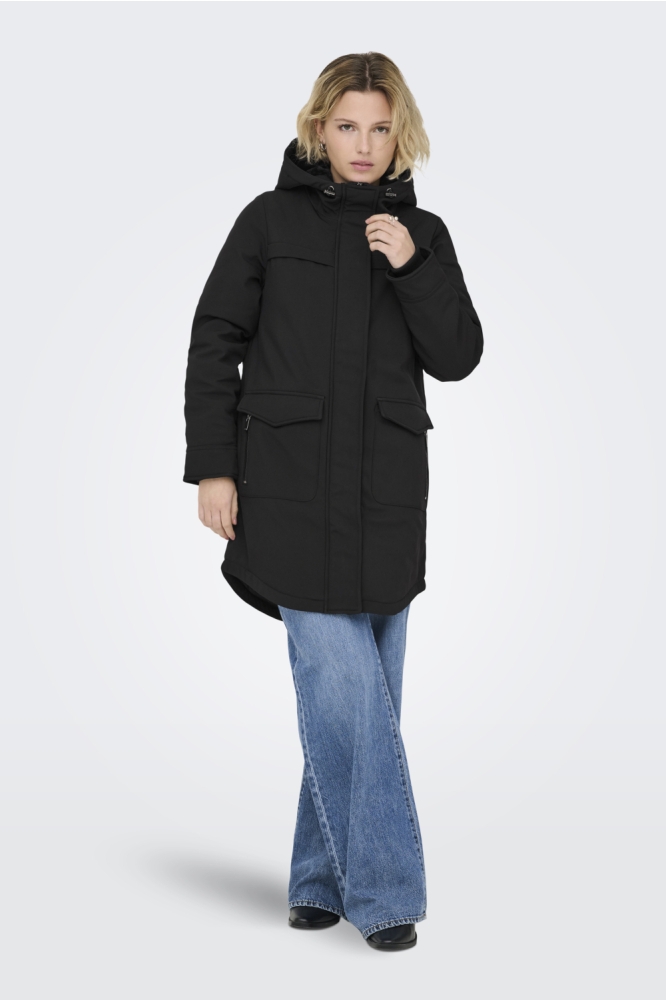 Only zwarte dames jas | Model