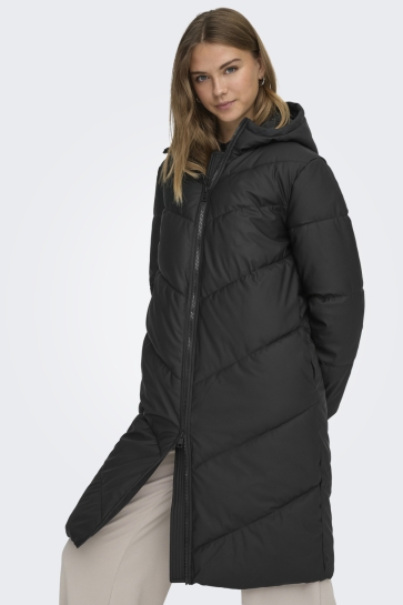 Jacqueline de Yong Jas JDYULRIKKA WATER REP PUFFA OTW NOOS 15217556 Black