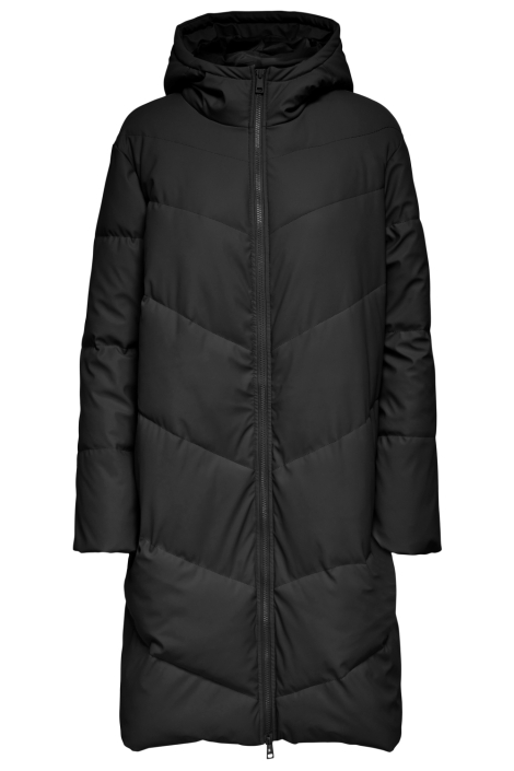 Jacqueline de Yong zwarte dames jas | Vooraanzicht