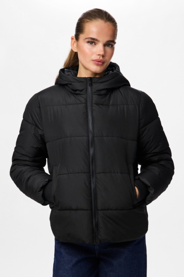 Pieces Jas PCBEE NEW SHORT PUFFER JACKET BC 17115626 BLACK