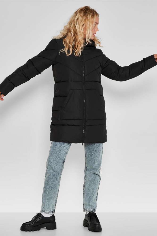 Noisy may zwarte dames jas | 