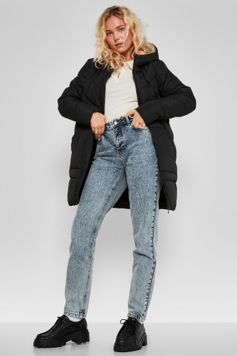 Noisy may zwarte dames jas | 