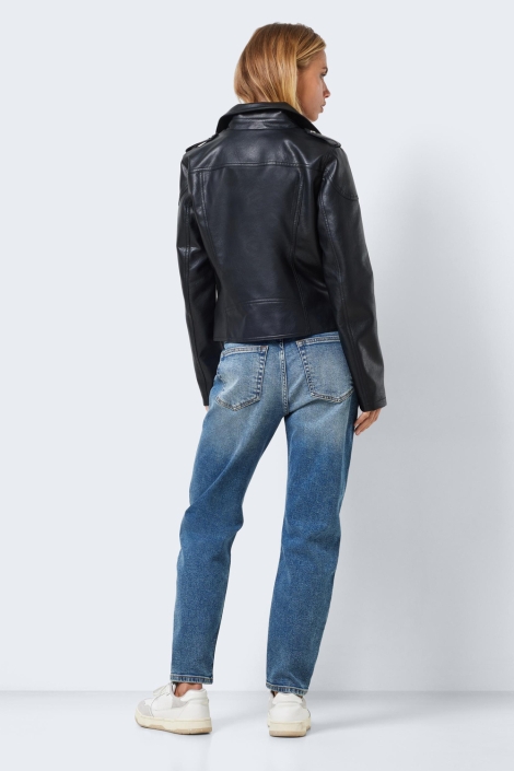 Noisy may zwarte dames jas | Model