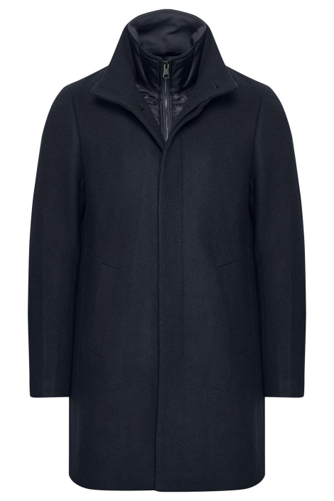 Matinique blauwe heren jas | Vooraanzicht