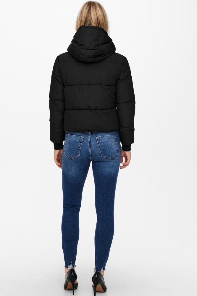 Jacqueline de Yong zwarte dames jas