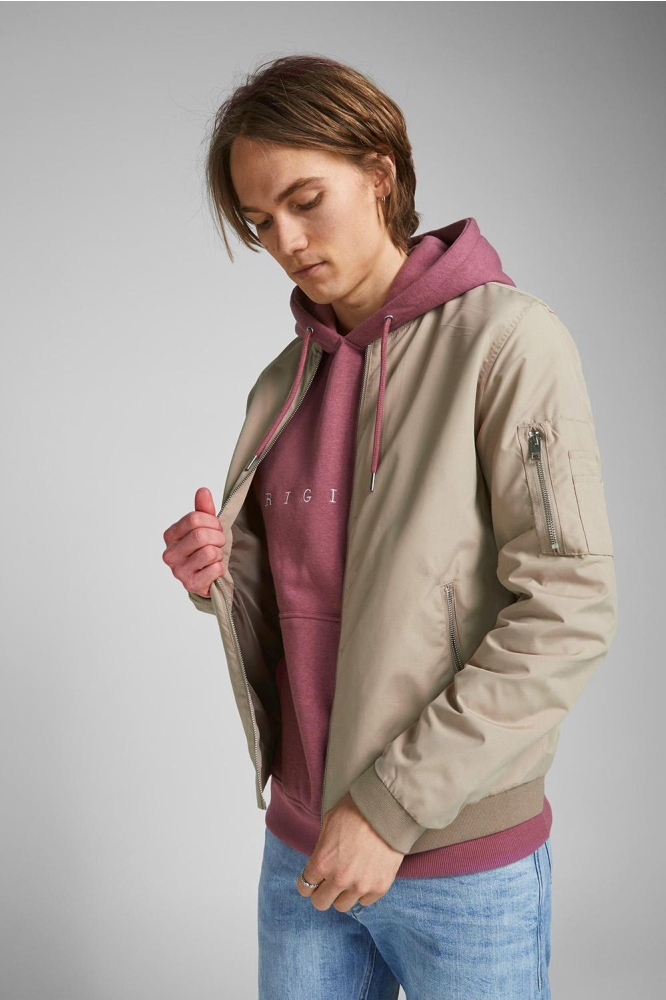 Jack & Jones camel heren jas