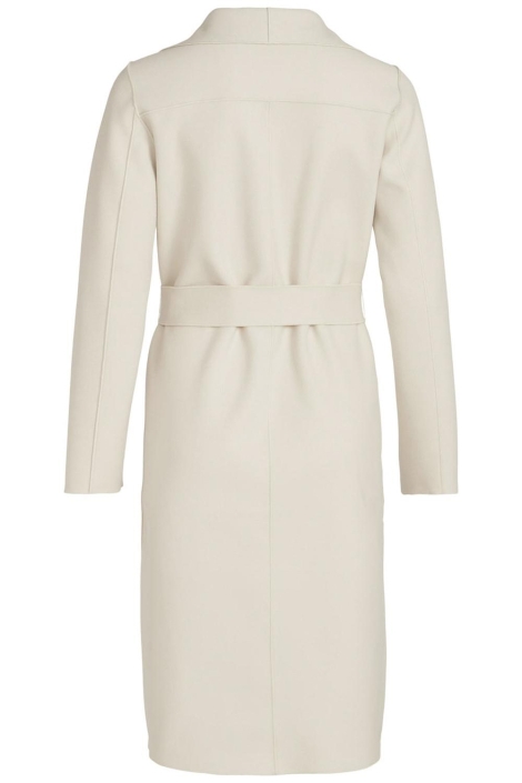 Vila ecru dames jas | Achteraanzicht