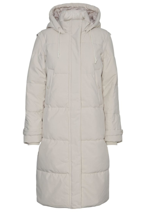 Vero Moda beige dames jas | Vooraanzicht