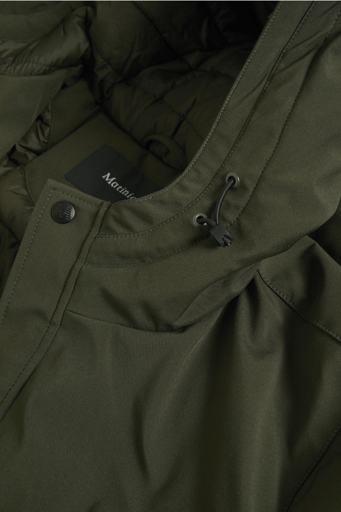 Matinique groene heren jas