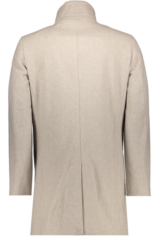 Matinique taupe heren jas | Achteraanzicht