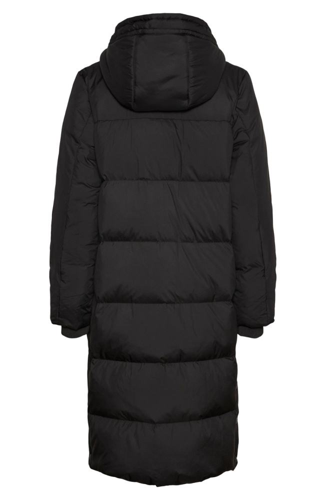 Vero Moda zwarte dames jas | Achteraanzicht