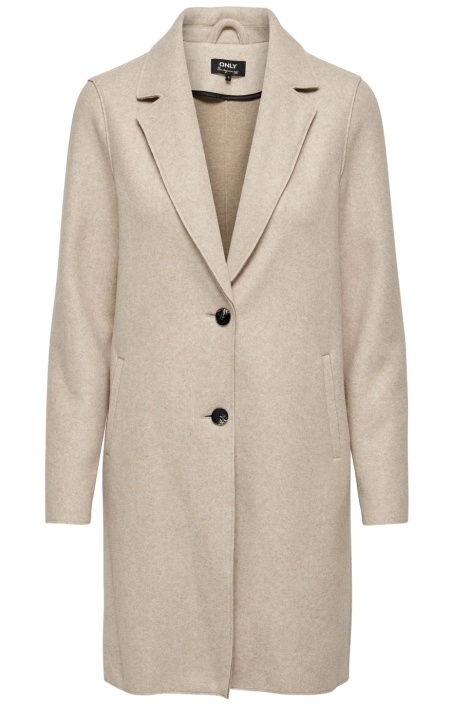 Only ecru dames jas | Vooraanzicht