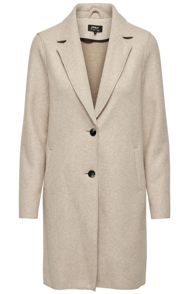 Only ecru dames jas | Vooraanzicht