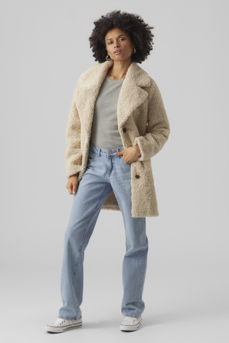 Vero Moda beige dames jas | Model