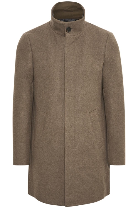 Matinique bruine heren jas | Vooraanzicht
