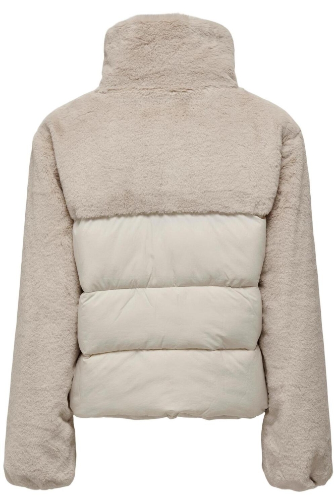 Only beige dames jas | Achteraanzicht