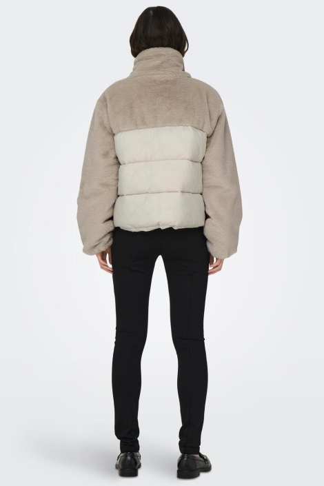 Only beige dames jas | Model