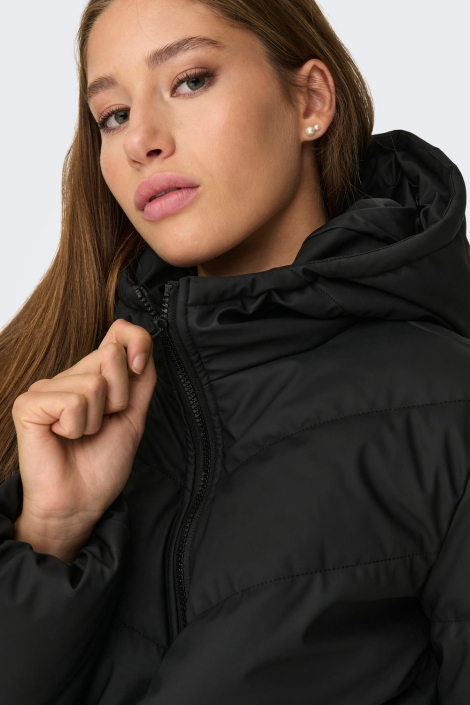 Jacqueline de Yong zwarte dames jas | Unique Selling Point