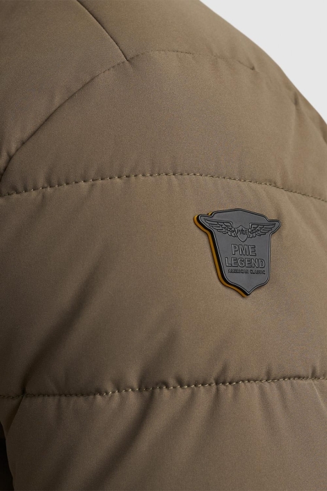 PME legend bruine heren jas | Close up