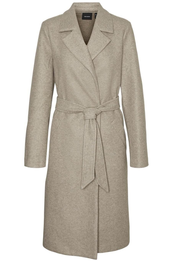 Vero Moda beige dames jas | Vooraanzicht
