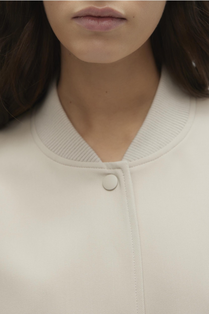 Vero Moda beige dames jas | Close up