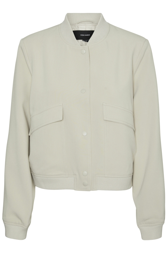 Vero Moda beige dames jas | Vooraanzicht