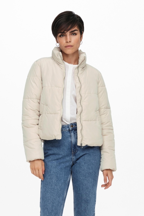 Jacqueline de Yong ecru dames jas