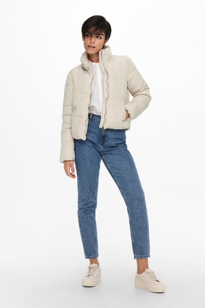 Jacqueline de Yong ecru dames jas