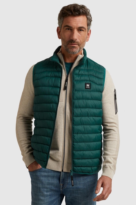 Vanguard groene heren jas | Model vooraanzicht