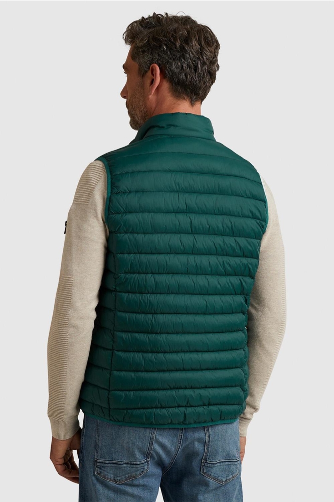 Vanguard groene heren jas | Model achteraanzicht