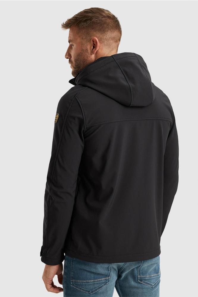 PME legend zwarte heren jas | Model achteraanzicht