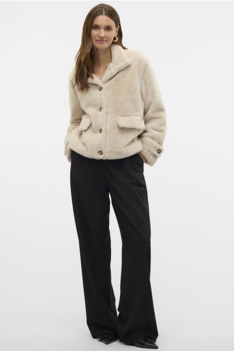 Vero Moda beige dames jas | Model